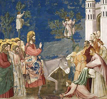 Giotto Ingresso a Gerusalemme